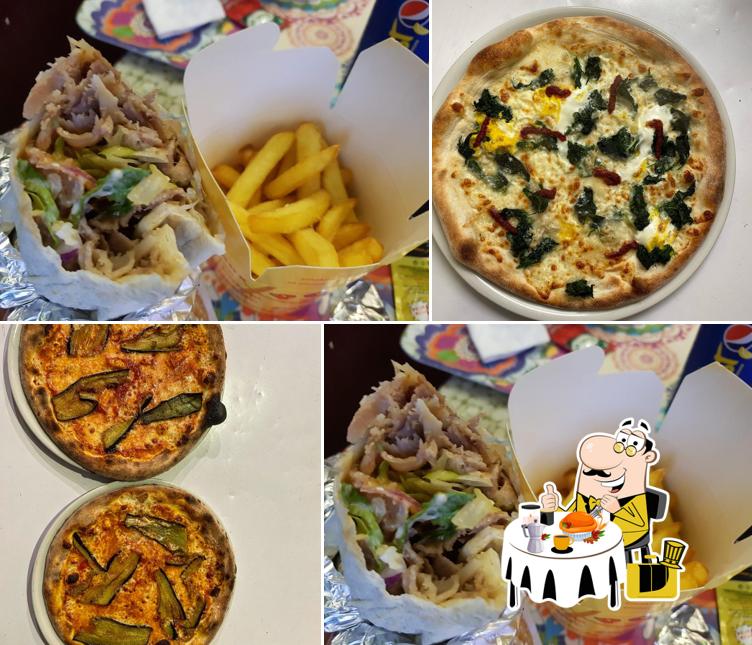 Lumache al Istanbul Kebap Pizza