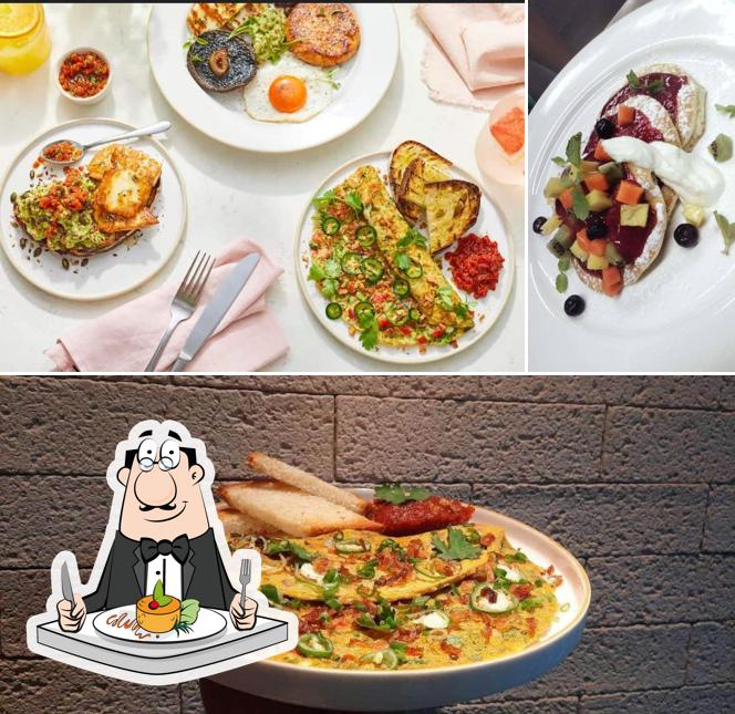 Food at Jamie Oliver Kitchen Cafe