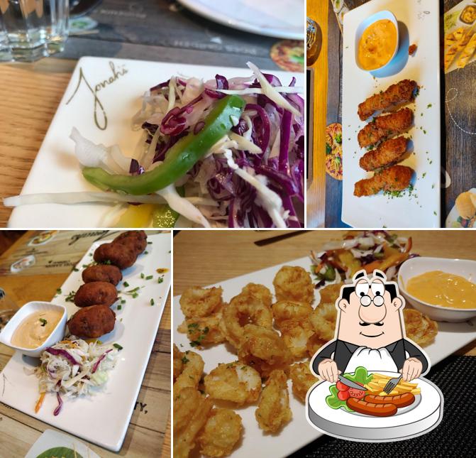Food at Jonahs Bistro, Express Avenue Food at Jonahs Bistro, Express Avenue