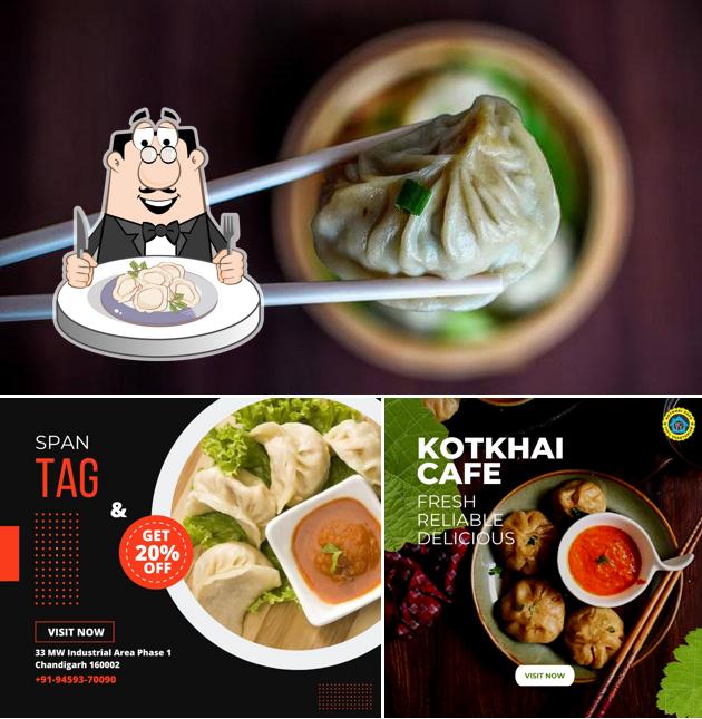 Dumplings at Kotkhai Cafe