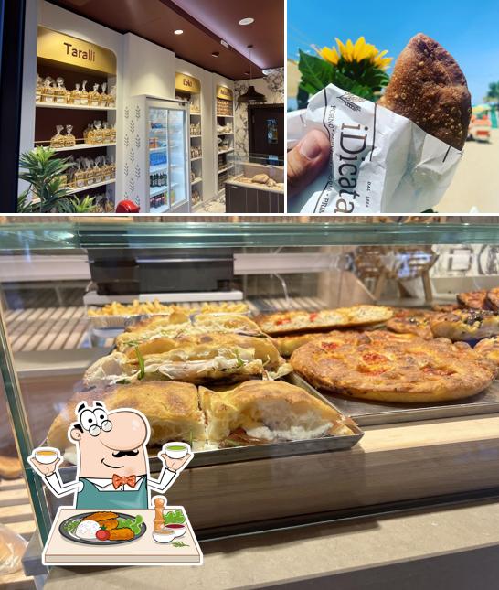 Tra le varie cose da Panificio I DiCataldo (S.a.s.) si possono trovare la cibo e esterno