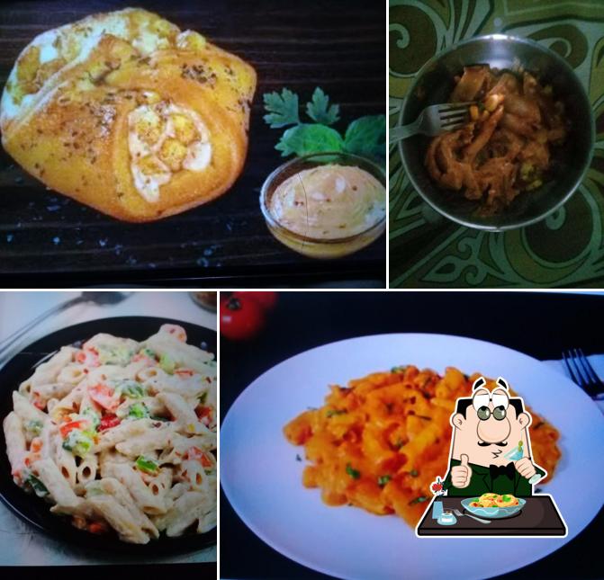 Food at Pizza buzzer