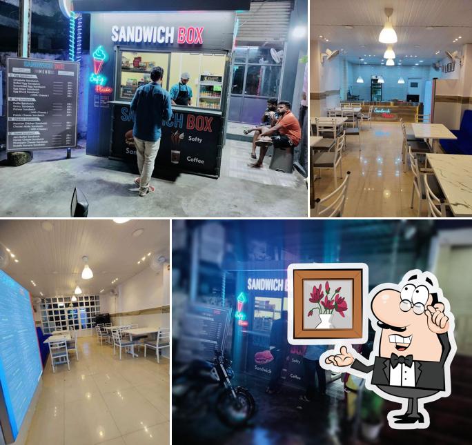The interior of Sandwich Box