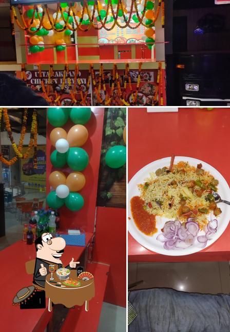 Food at Uttarakhand chicken Biryani