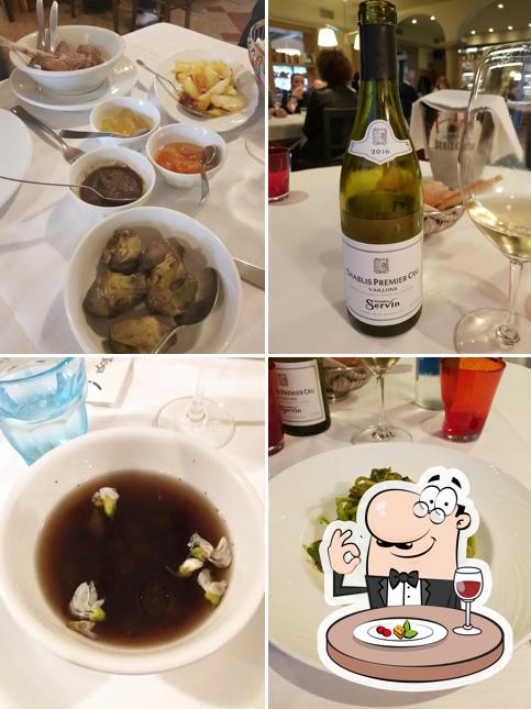 Platti al Trattoria Dell'Alba