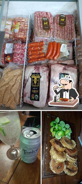 Comida em Espetaria do Ney