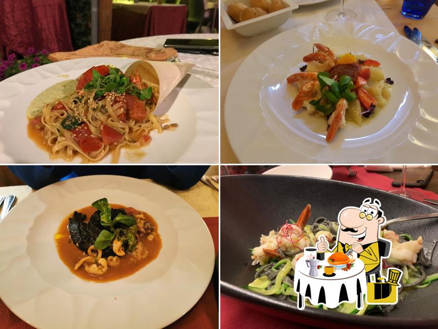 Platti al Ristorante Il Ritratto di Aldo Tiboni