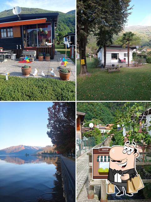 Goditi la vista dagli esterni di Bar Sandro