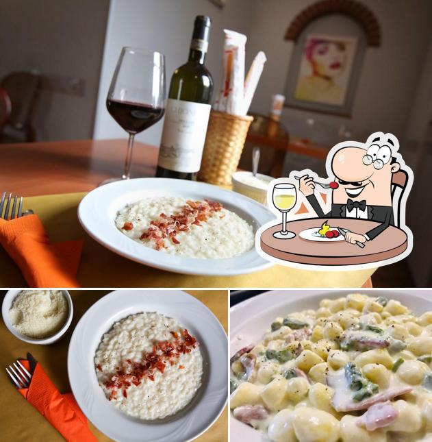Risotto e gnocchi al Bar Tavola calda la Virgola