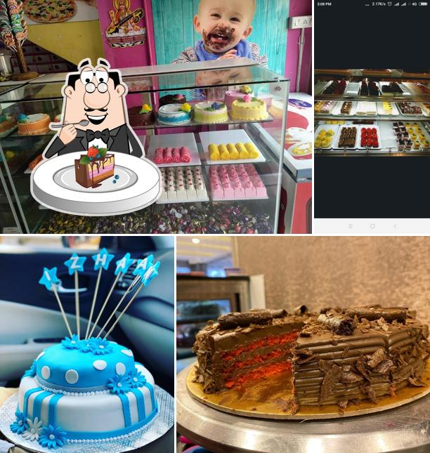 Chocolate cake at Cake Corner