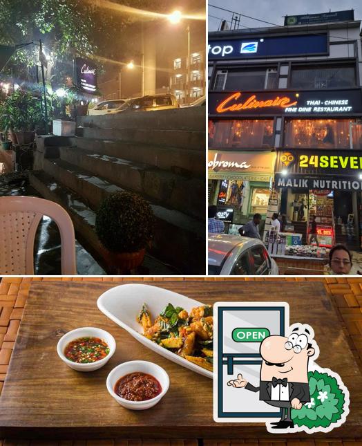 Culinaire is distinguished by exterior and food
