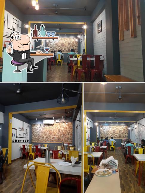 The interior of Food Factory
