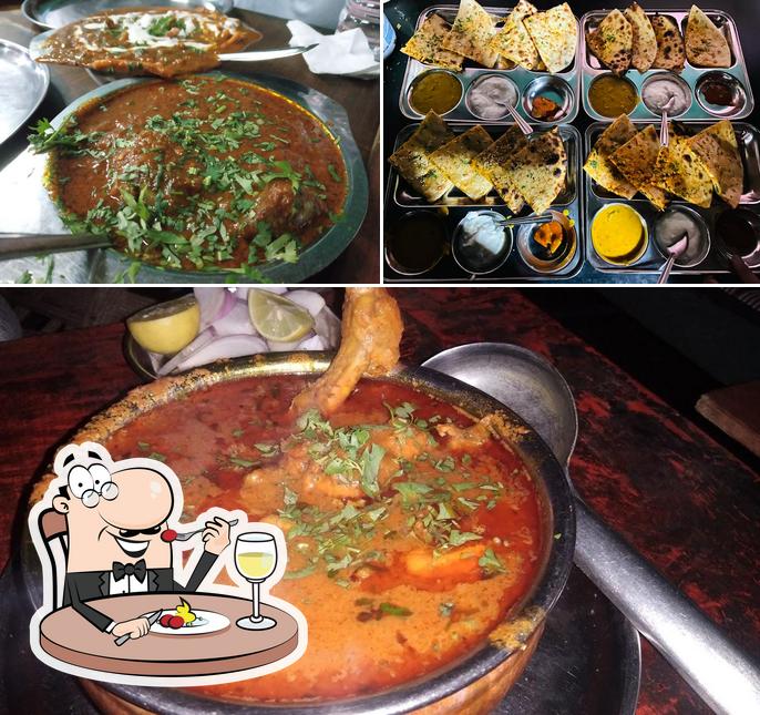 Food at Happy Punjabi Dhaba