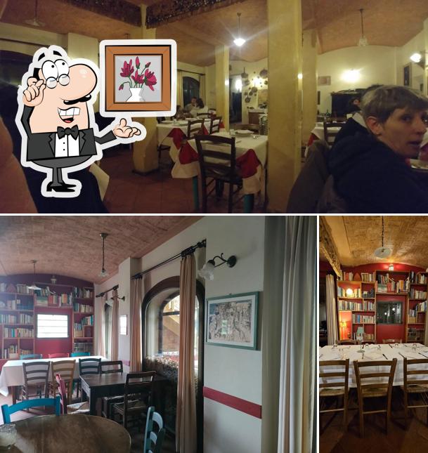 Gli interni di La Lanterna di Diogene