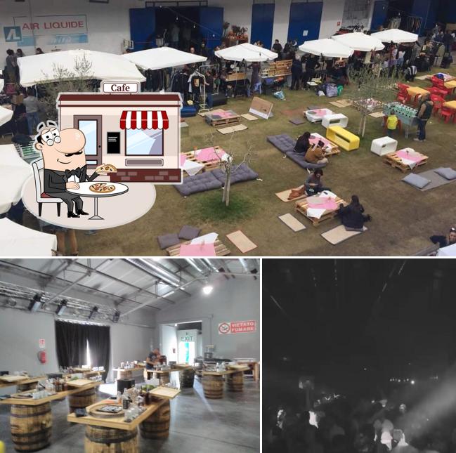 Curiosa tra la parte esterna di Largo Venue