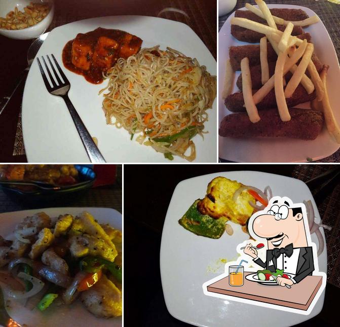 Food at On The Rockz