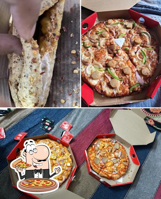 Pick pizza at Oven Story Pizza