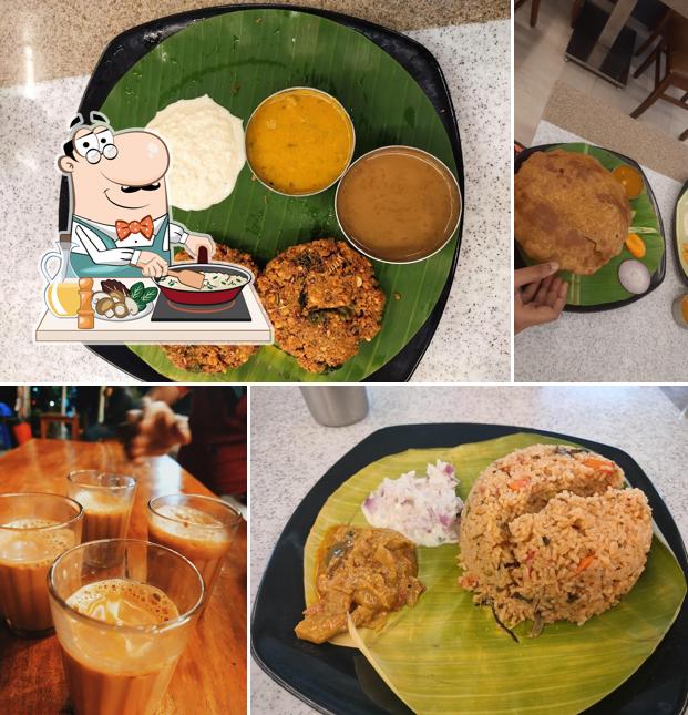 Fried rice at Aaladipattiyan Karupati coffee