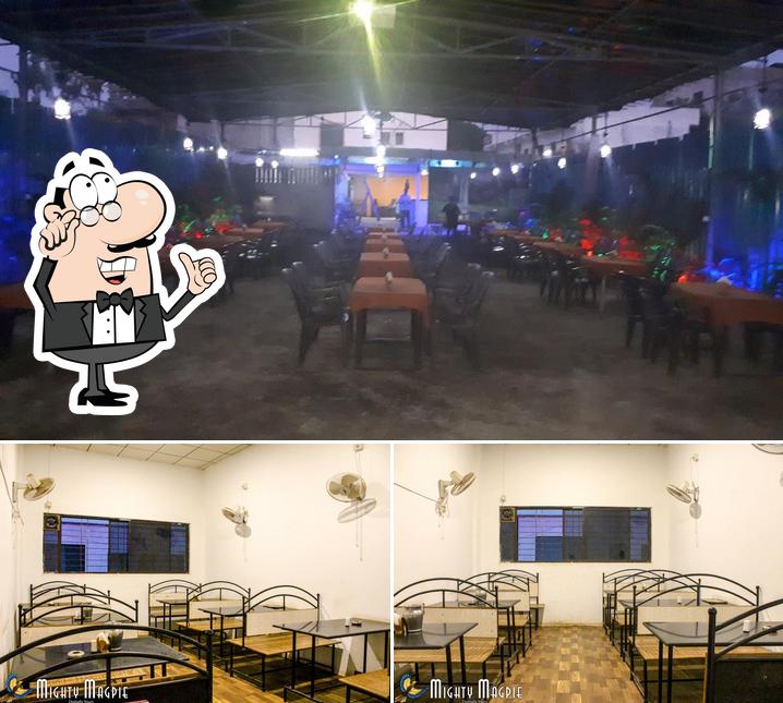 The interior of Samadhan Hotel- Family Restaurant Cum Bar