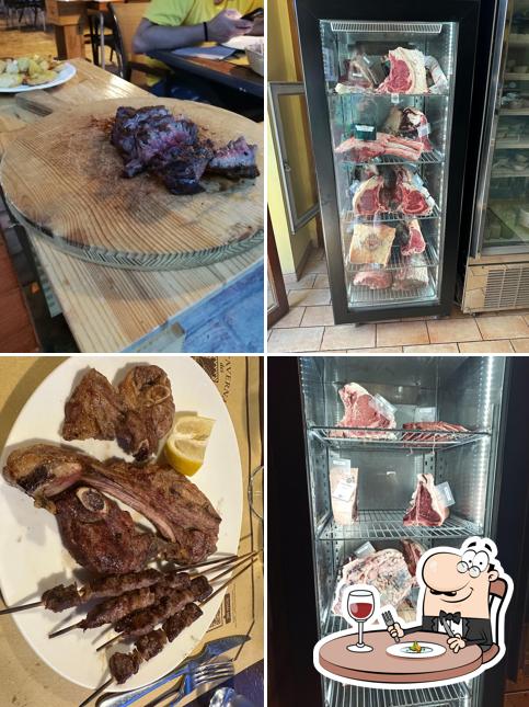 Platti al Taverna dei Guelfi