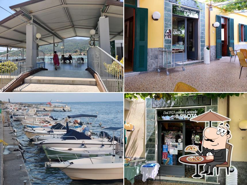 Goditi la vista dagli esterni di Albergo Ristorante Il Pilota