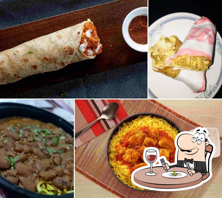 Food at Faasos - Wraps, Rolls & Shawarma