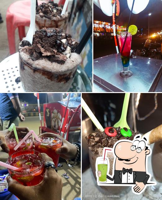 PK Dekho serves a selection of drinks