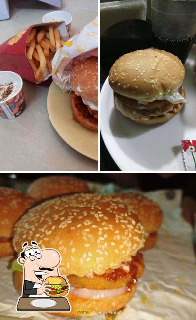 Get a burger at Grill Inn