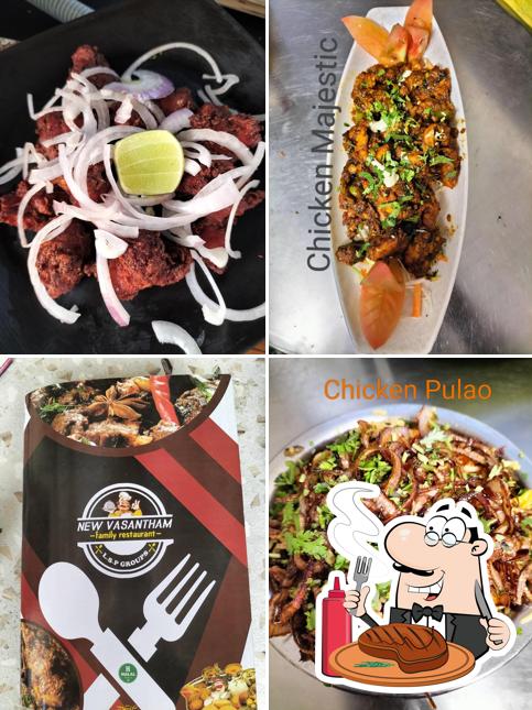 There’s a variety of dishes for meat lovers