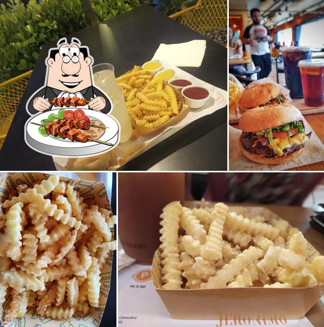 Comida em Jeronimo Burger Flamboyant