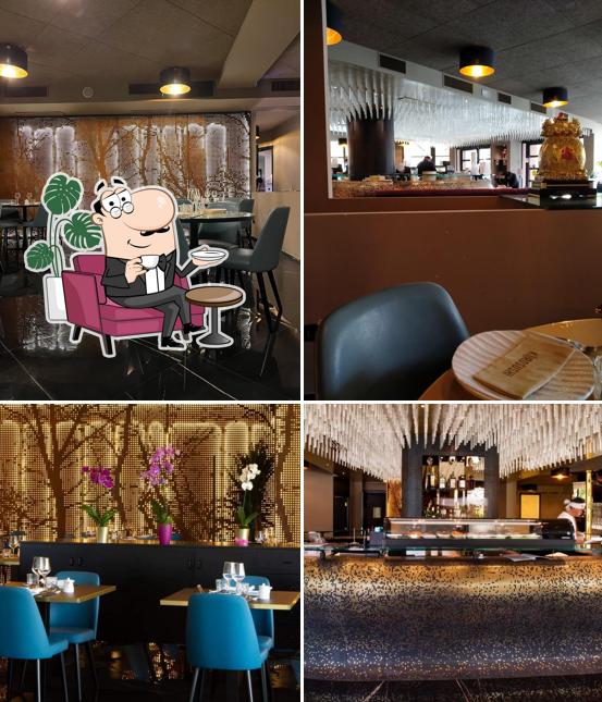 Siediti a un tavolo di Kiiro Sushi