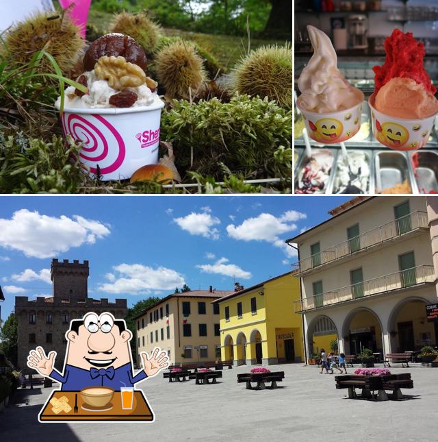 Guarda la immagine che raffigura la cibo e interni di Gelateria Le Delizie