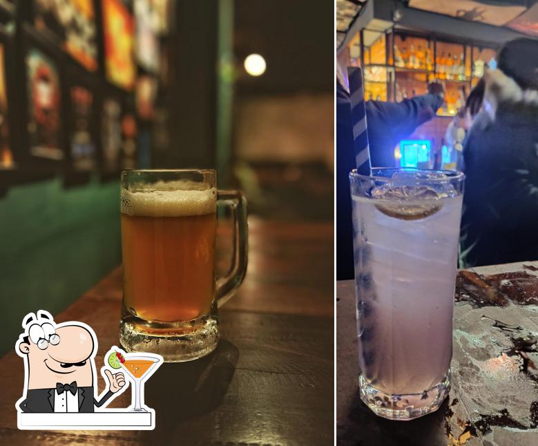 Try a drink from the menu