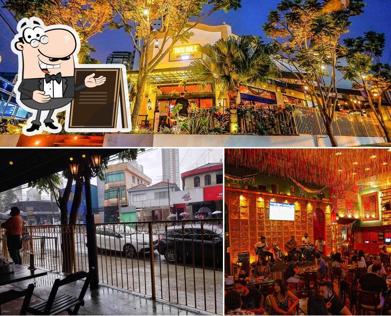 O exterior do Tatu Bola Bar