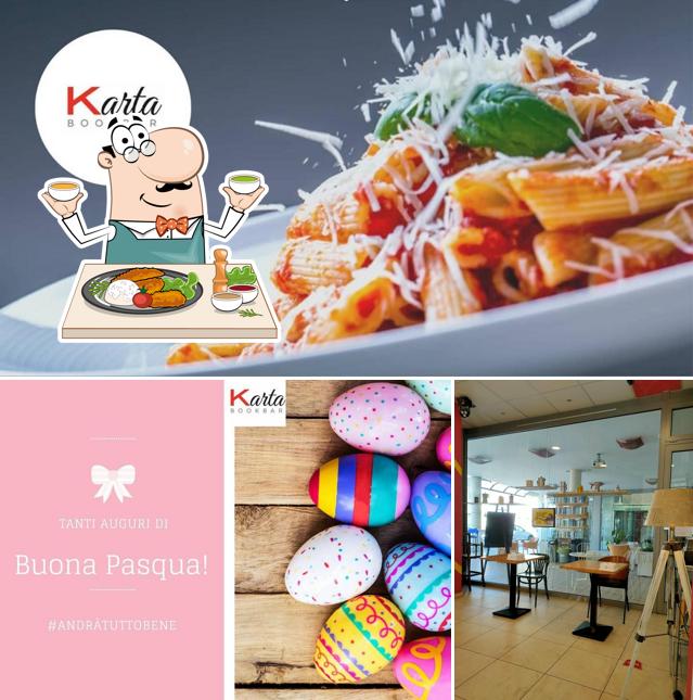 La cibo e interni del ristorante