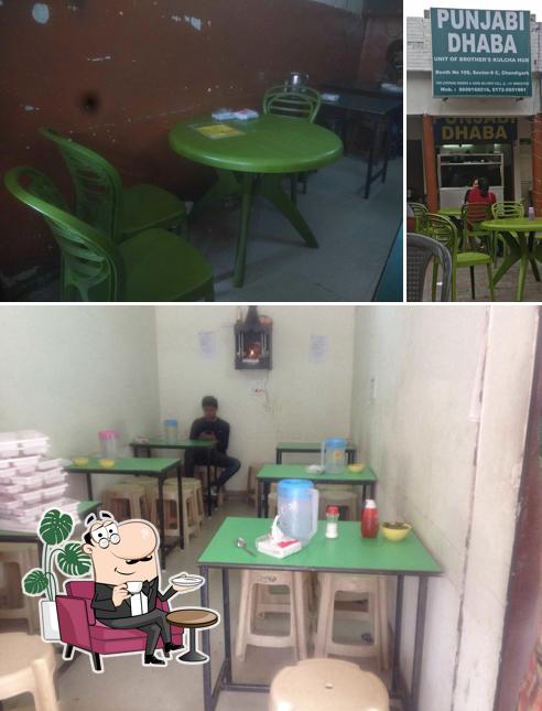 The interior of Punjabi Dhaba