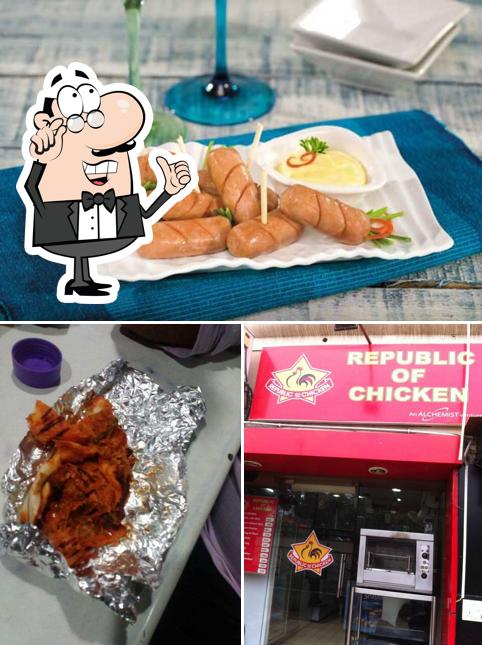 The interior of Republic of Chicken