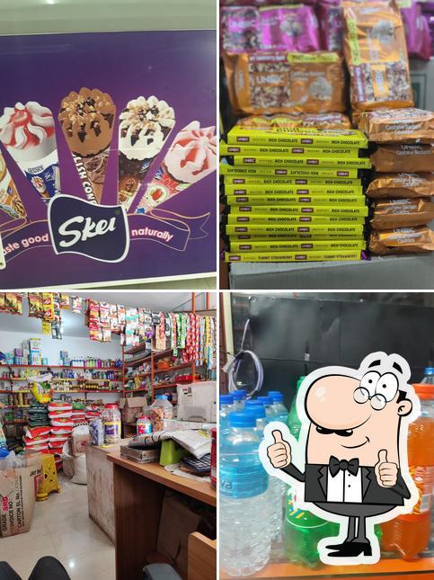 Here's a pic of A one bakery & Super Market