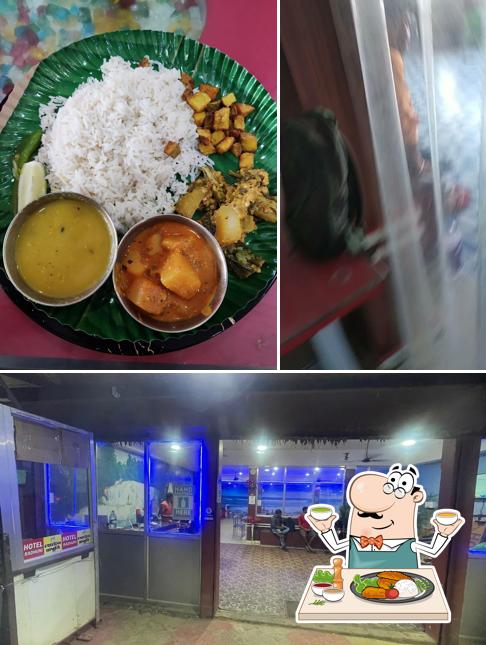 The picture of HOTEL RADHUNI’s food and interior