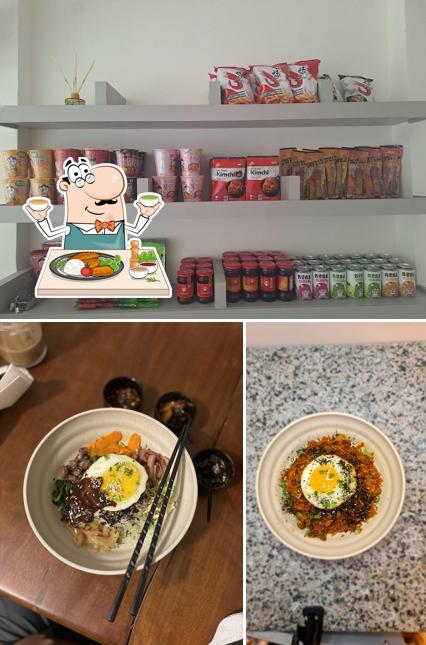 This is the photo depicting food and interior at Ho Hako