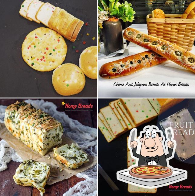 Order pizza at Home Breads
