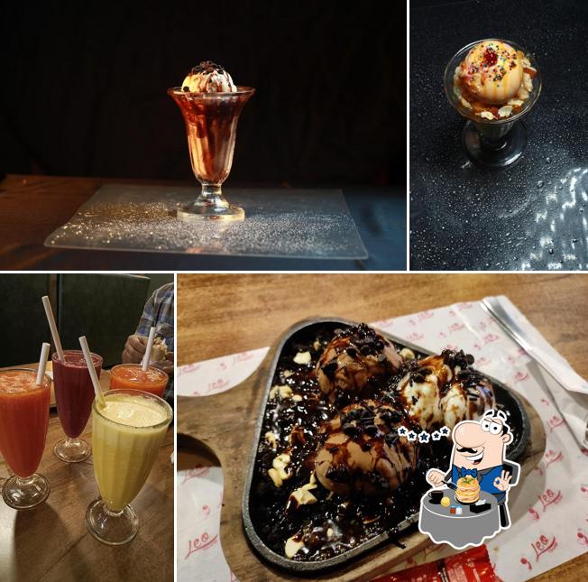 Food at LEO Desserts Triprayar