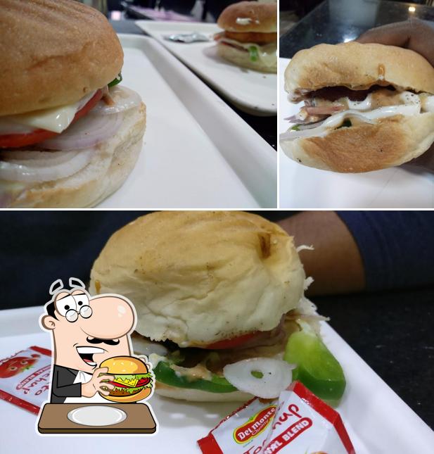 Try out a burger at La Bakery