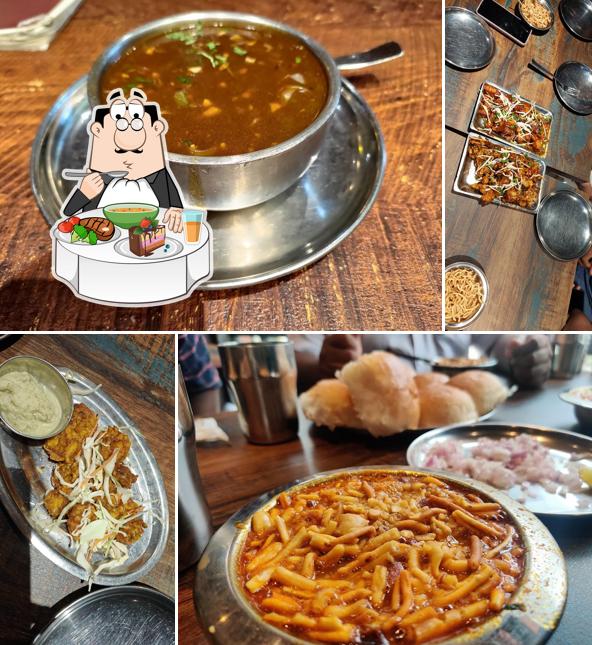 Hot and sour soup at Uday Lunch Home