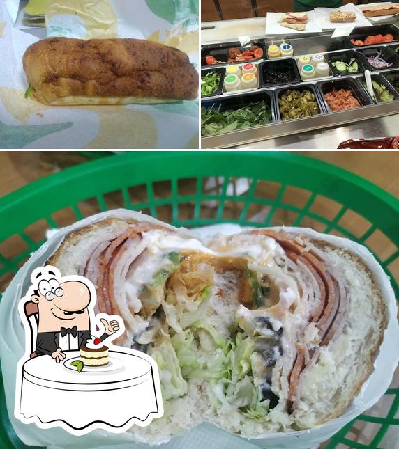 Subway serves a number of desserts