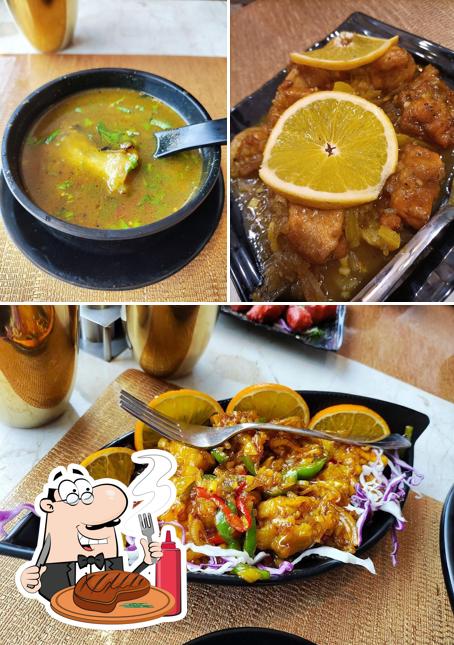 There’s a variety of dishes for meat lovers
