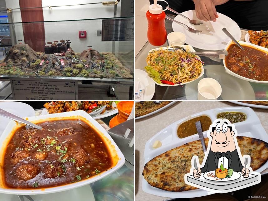 Food at Cafe Green Saragarhi Sarai