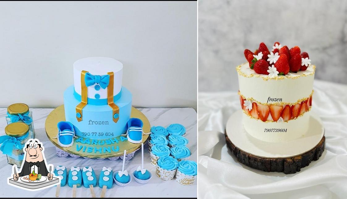 Food at FROZEN Homemade cakes