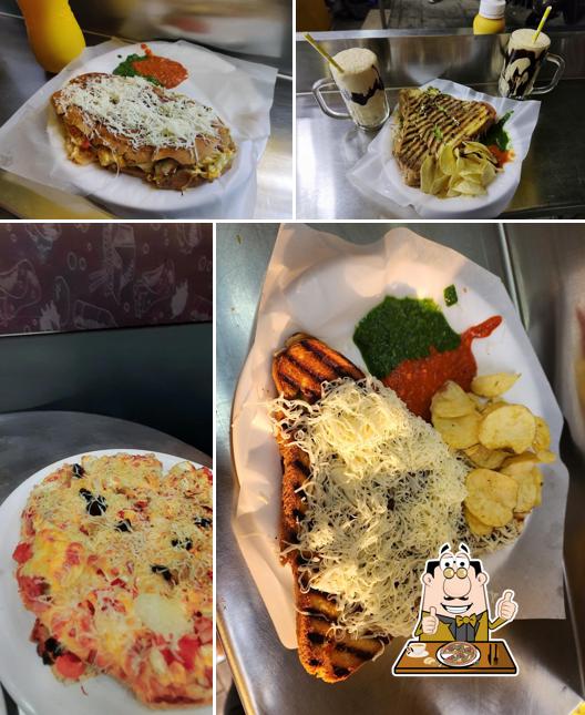 Get pizza at Gupta Sandwich