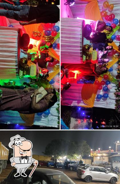 You can get some fresh air at the outside area of Highway taste of punjab